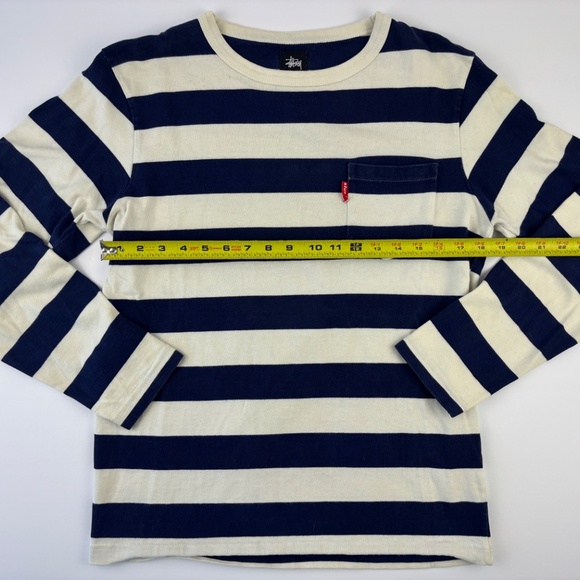 Vintage Striped Stussy Long sleeve - Picture 3 of 5